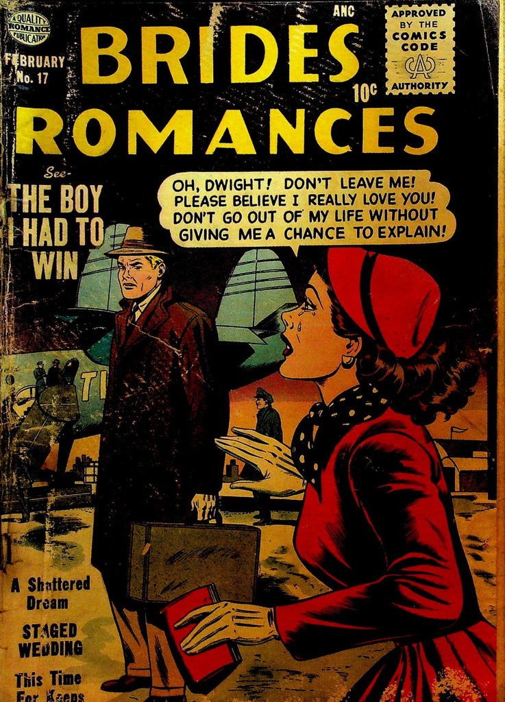 Brides Romances 17 1956 Quality Comics Silver Age Romance0