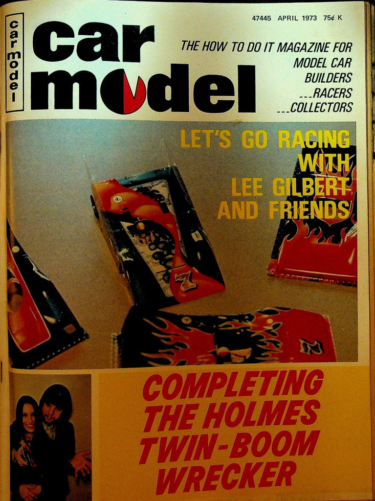 Car Model Magazine April 1973 Lee Gilbert 28 Ton Holmes Twin Boom Wrecker0