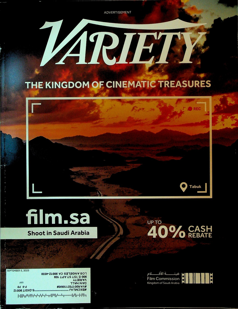 Variety Magazine September 5 2023 Ethan Hawke0