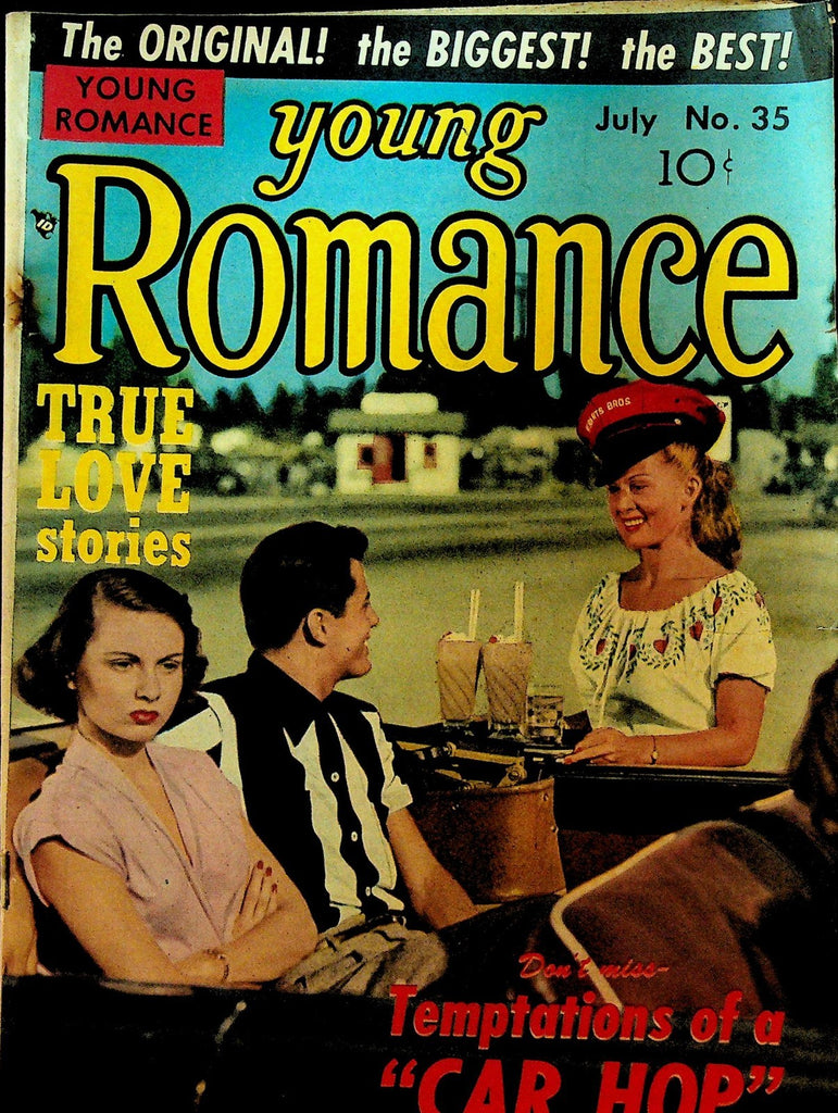Young Romance 35 Feature Publication 1951 Golden Age Romance Comic0