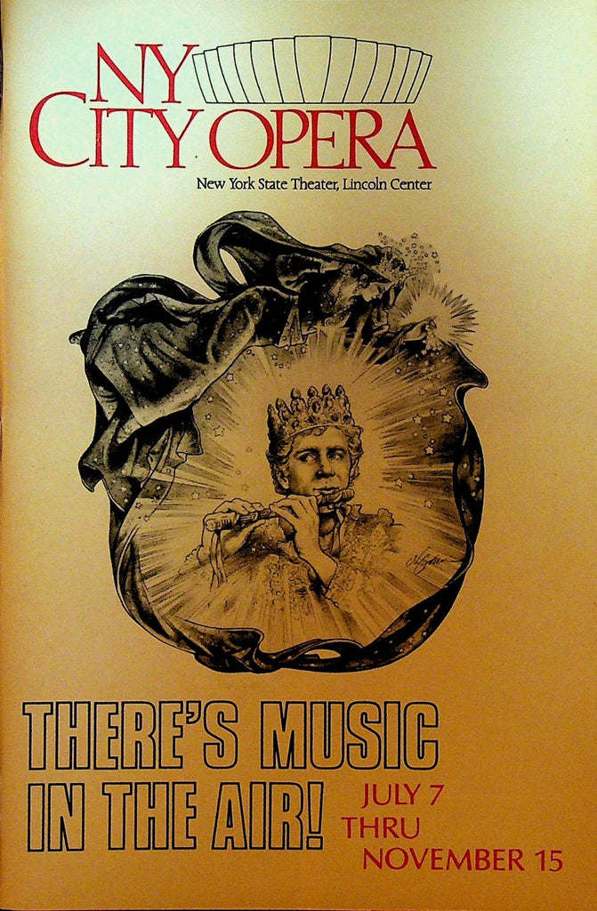 L'oca del Cairo Where the Wild Things Are NYC Opera Playbill November 19870