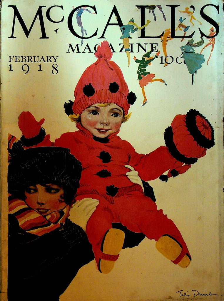 McCall's Magazine February 1918 Julia Daniels Fannie Kilborne Mary Lerner0