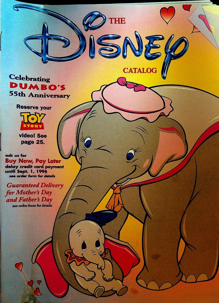 Walt Disney Catalog 1996 Dumbo Anniversary