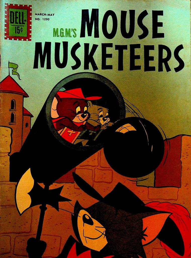 Mouse Musketeers Four Color 1290 Dell Comics Tom & Jerry 19620