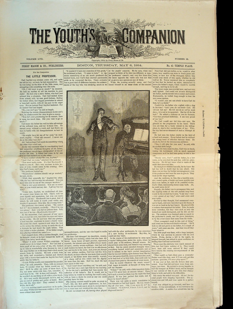 Youth's Companion May 8 1884 Planet Neptune0