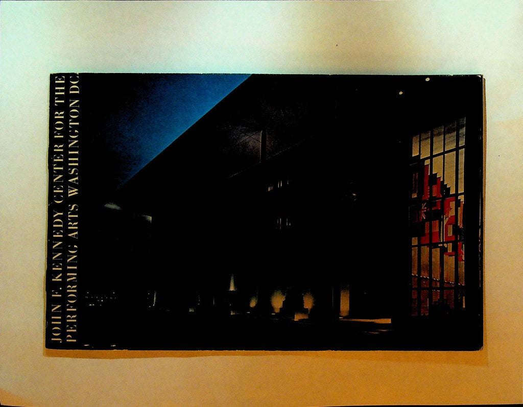 John F Kennedy Center for the Performing Arts Washington DC Booklet0