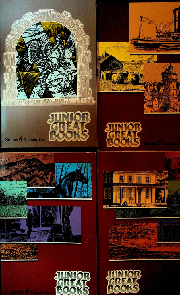 Junior Good Books Lot of 9 Kurt Vonnegut Jr Mark Twain John Updike Ray Bradbury0