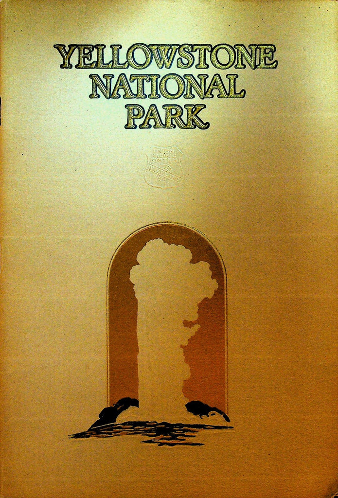 Yellowstone National Park 1930 Booklet Union Pacific System Railroad0