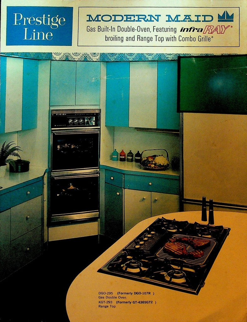 Prestige Line Modern Maid Brcohure Double Oven Range Top 19670
