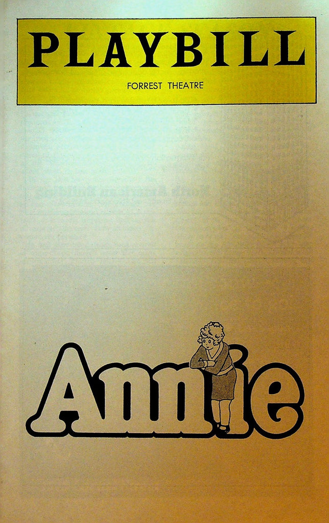 Annie Playbill 1980 Mary Lombardi Ruth Kobart Norwood Smith Randall Robbins0