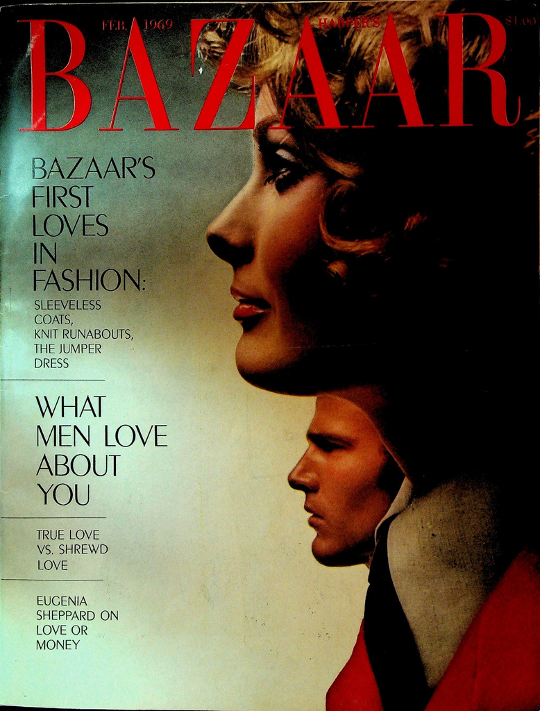 Harper's Bazaar February 1969 Karen Graham Leslie Uggams Harlem0