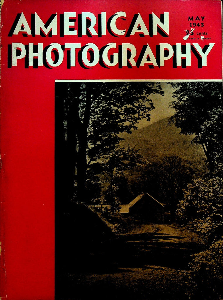 American Photography Magazine May 1943 WWII Ulrich Schmidt Francis Wu0