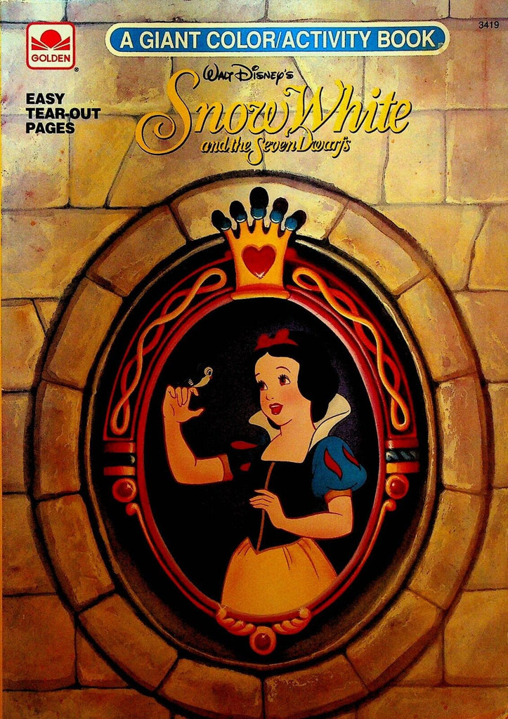 Walt Disney's Snow White & the Seven Dwarfs Color Activity Book 1993