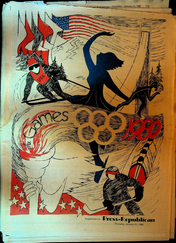Plattsburgh Press Republican Supplement January 31 1980 Winter Olympics0
