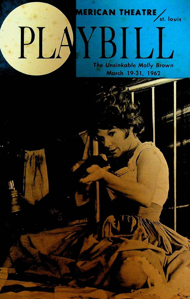 The Unsinkable Molly Brown Playbill March 19 1962 Tammy Grimes Don Crabtree