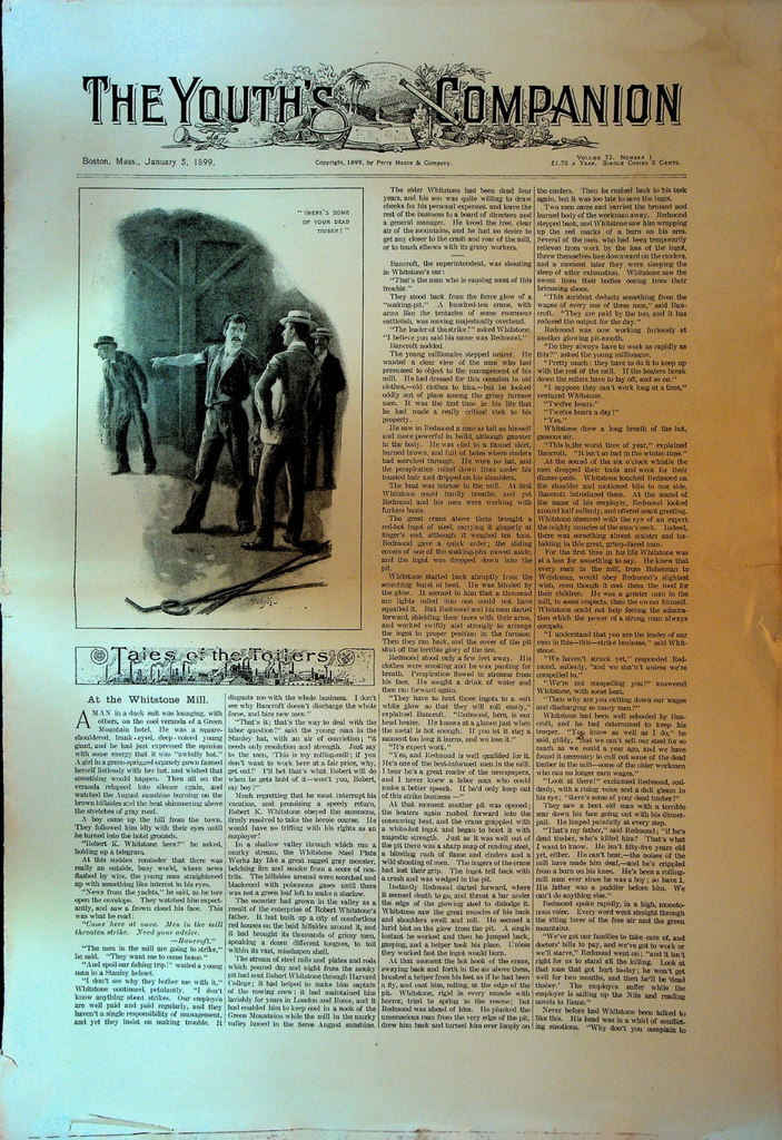 The Youth's Companion January 5 1899 Navy Ships Utah Polygamy New Year's0