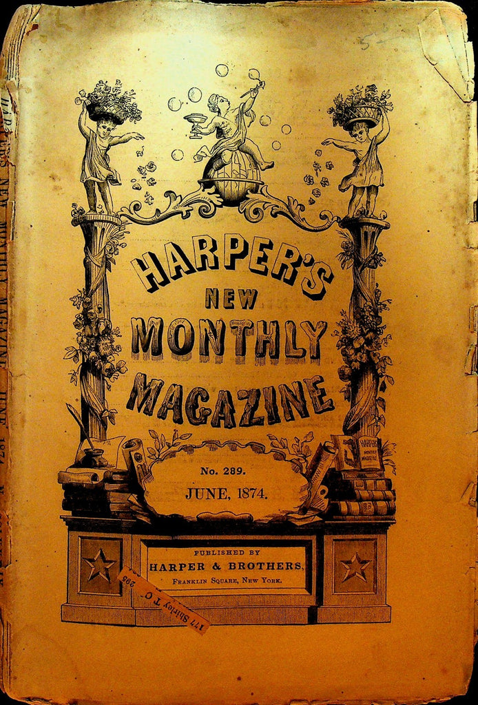Harper's New Monthly Magazine June 1874 Mexico Africa Nymphidia Maine Salmon0