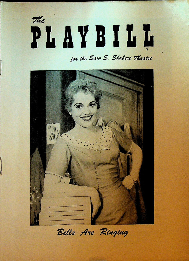 Bells Are Ringing Playbill December 3 1956 Judy Holliday Jean Stapleton0