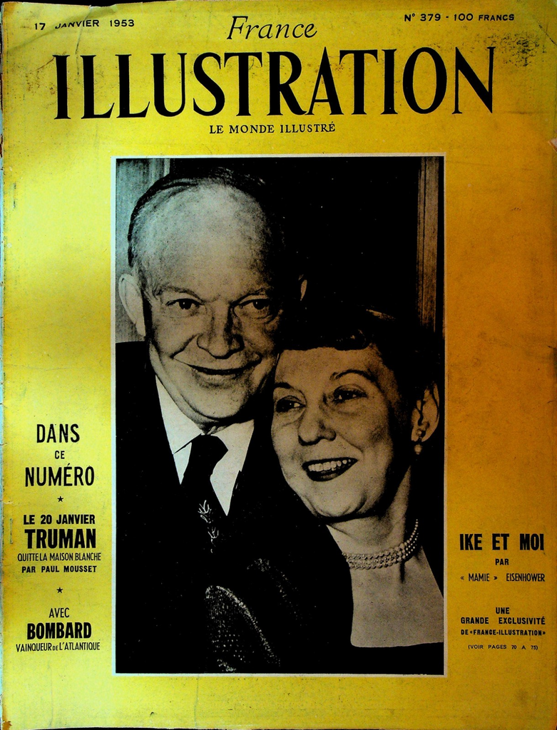 France Illustration Magazine January 17 1953 Dwight Eisenhower Edgar Degas0