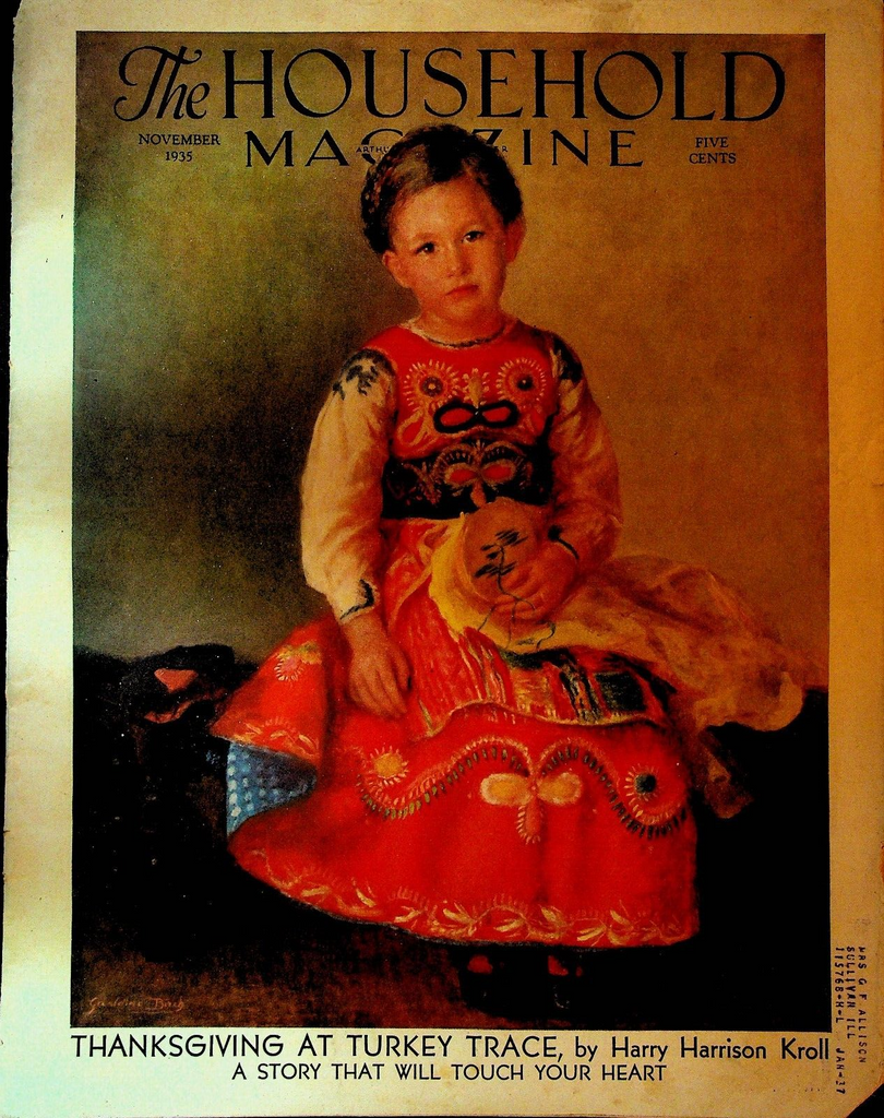 Household Magazine November 1935 Harry Harrison Kroll Leona Hill Ames0