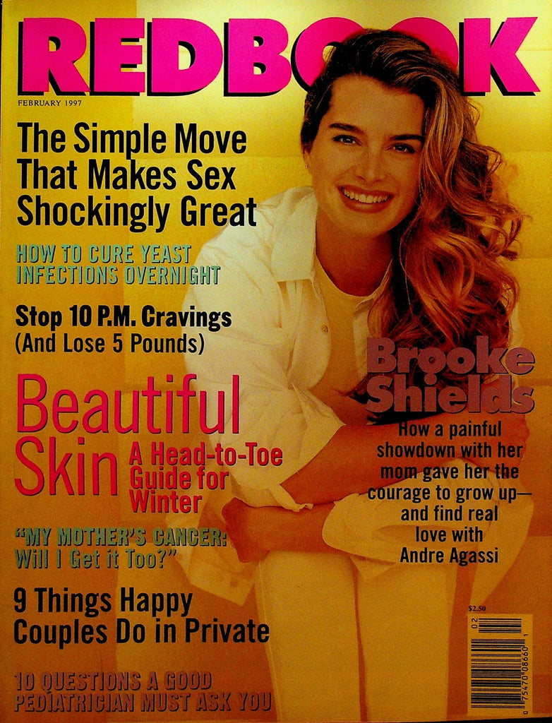 Redbook Magazine February 1997 Brooke Shields0