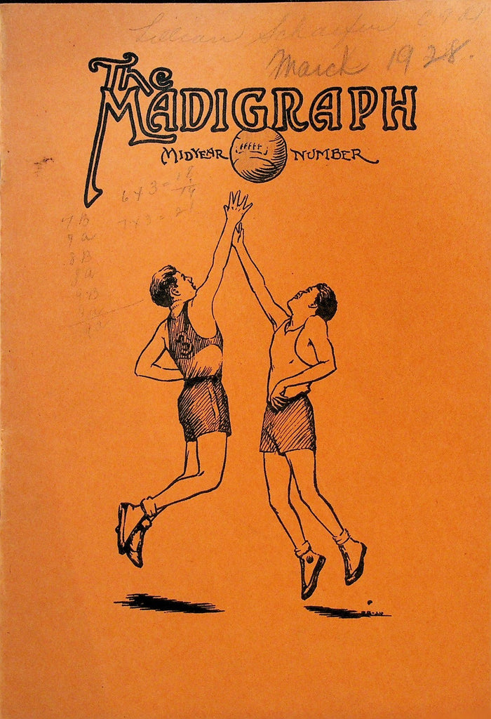 The Madigraph School Magazine Madison Junior High Rochester NY March 19280