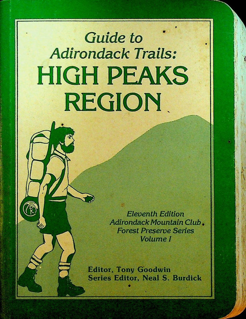 Guide to Adirondack Trails High Peaks Region Book With Map 19850