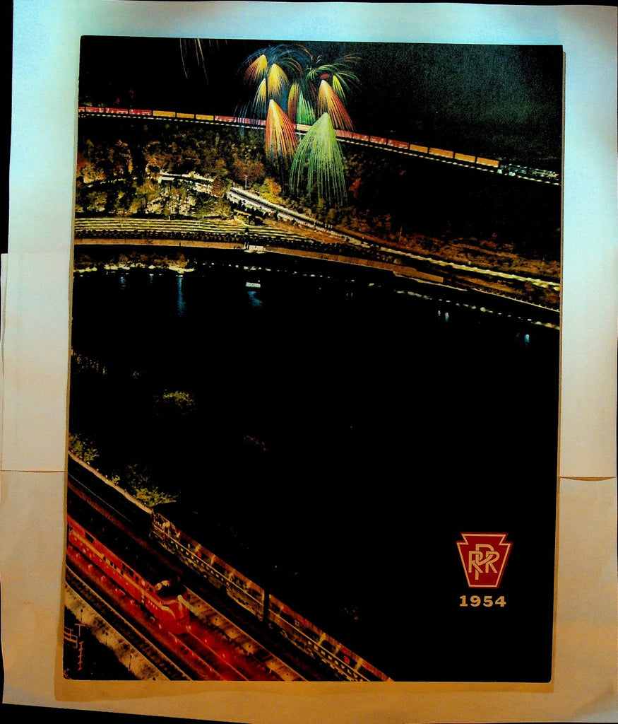 Pennsylvania Railroad Company Annual Report 1954 Trains0