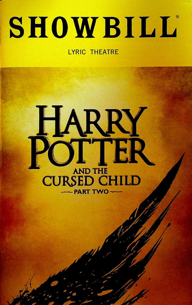 Harry Potter and the Cursed Child Part Two Playbill July 20180