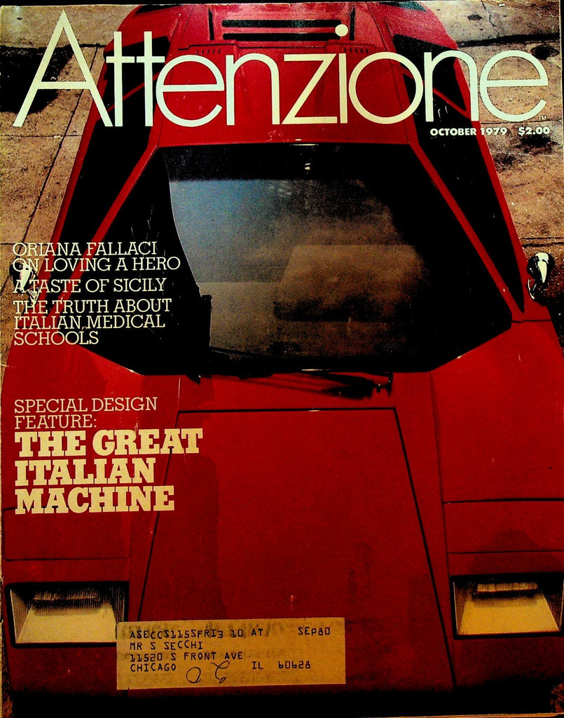 Attenzione Magazine October 1979 San Francisco Little Italy Oriana Fallaci0