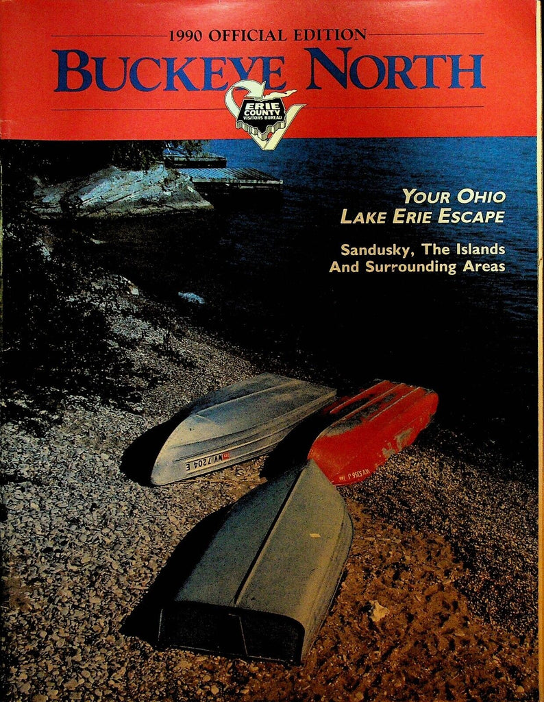 Buckeye North Ohio 1990 Booklet Cedar Point Sandusky Lake Erie Vermilion