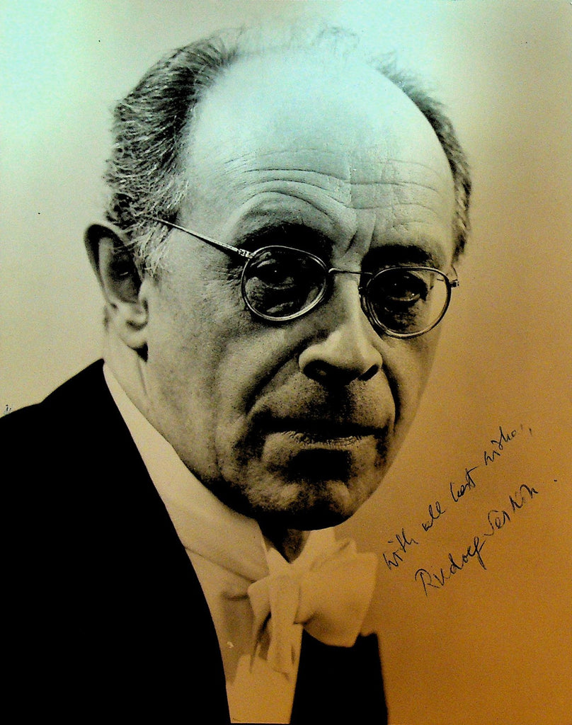 Rudolf Serkin Pianist Autograph Signed Photograph 1960s0
