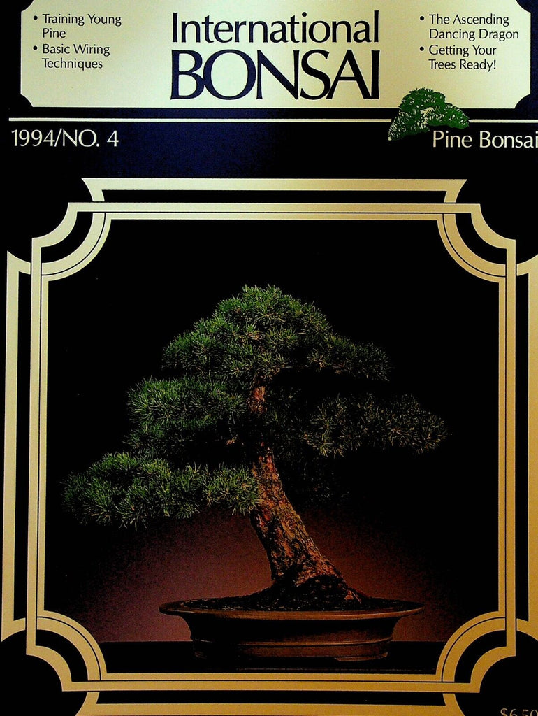 International Bonsai Magazine 1994 #4 Black Pine Bonsai Mycorrhizae Scots Pine