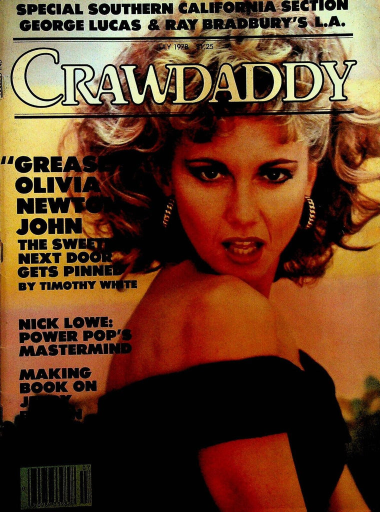 Crawdaddy Magazine July 1978 Olivia Newton John George Lucas Ray Bradbury