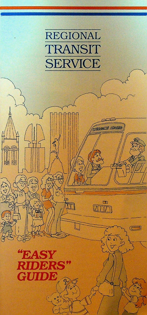 Rochester RTS Regional Transit Service Easy Riders Guide NY Bus0