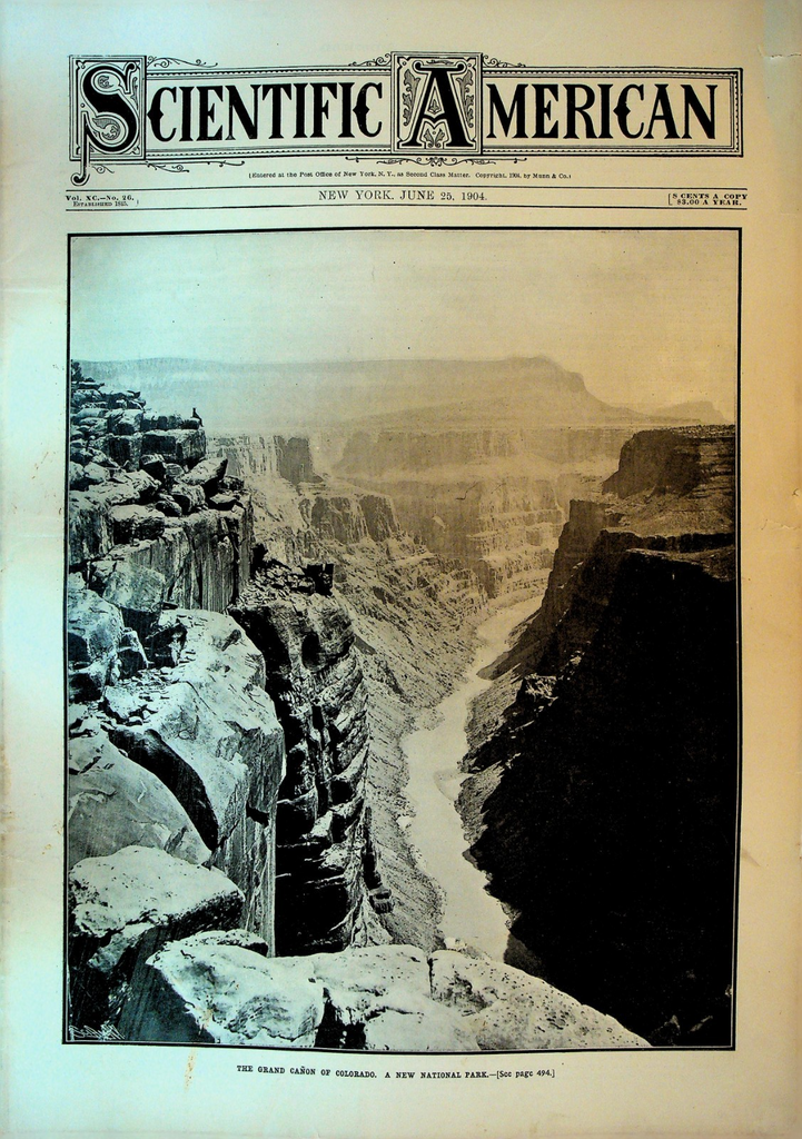 Scientific American June 25 1904 Grand Canyon National Park Auto Boat Race0