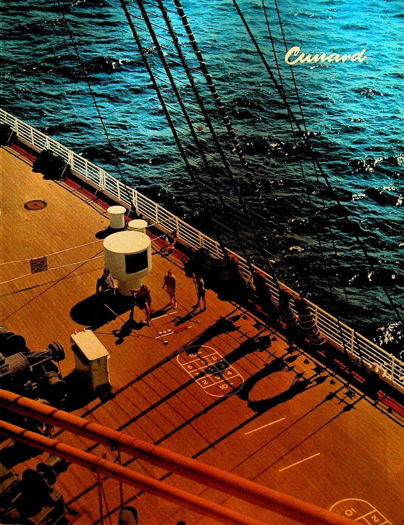 Cunard RMS Queen Mary Luncheon Menu November 11 19620