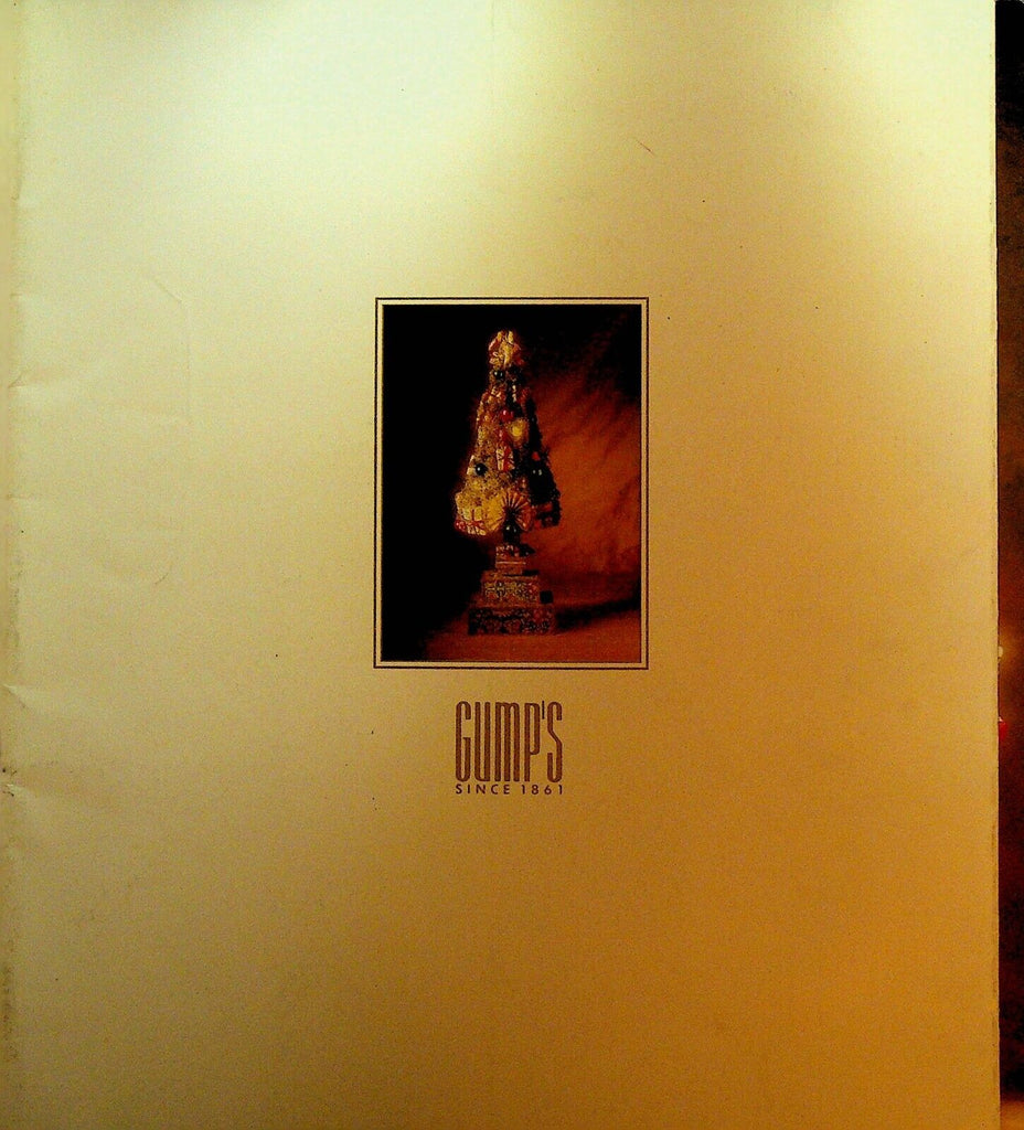 Gumps Catalog Holiday 1989 Knick Knacks Housewares