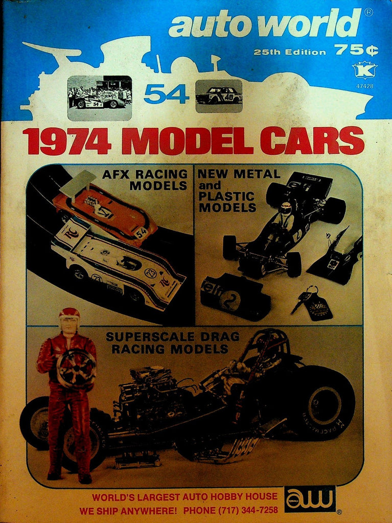 Auto World Catalog 1974 Model Cars Slot Cars ASX Monogram Hubley Schuco0