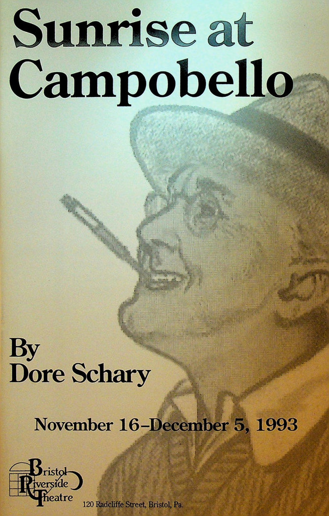 Sunrise at Campobello Playbill November 1993 Franklin Delano Roosevelt0
