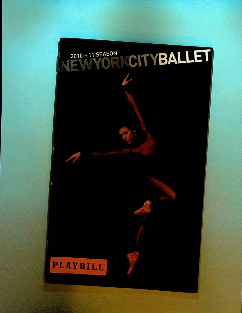 New York City Ballet Playbill 2010 Barber Violin Glass Pieces Chaconne0