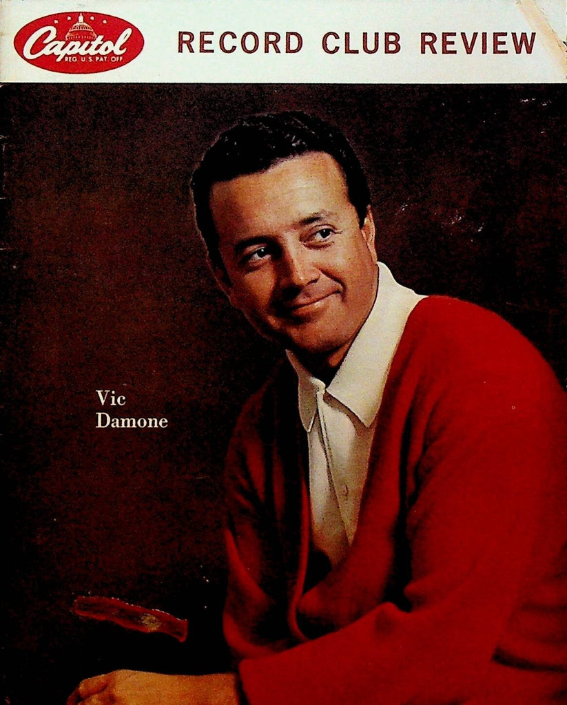 Capitol Record Club Review 1962 Vic Damone Nancy Wilson Cannonball Adderley0