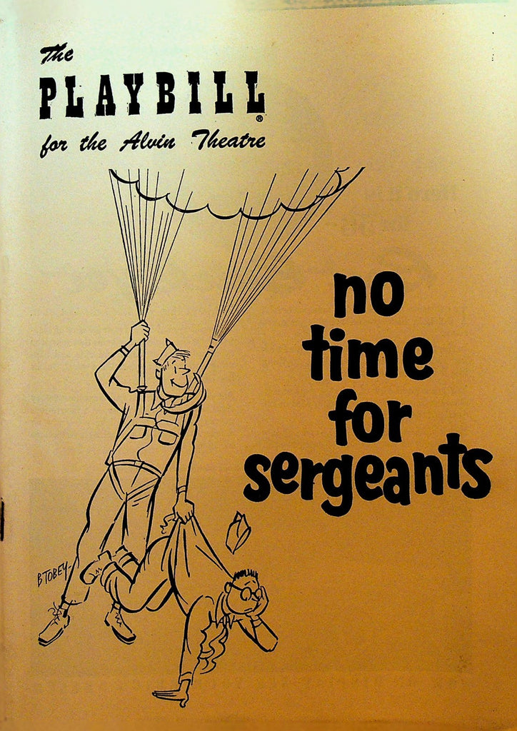 No Time for Sergeants Playbill November 21 1955 Andy Griffith Don Knotts0
