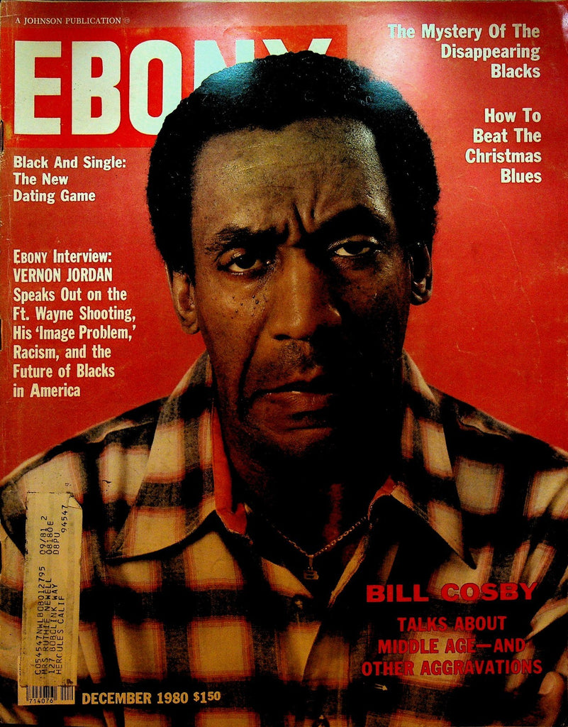 Ebony Magazine December 1980 Bill Cosby Vernon Jordan Hal Franklin0