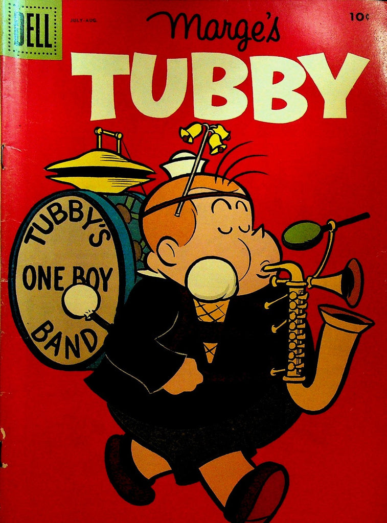 Marge's Tubby 17 1956 Dell Comics One-Man Band0