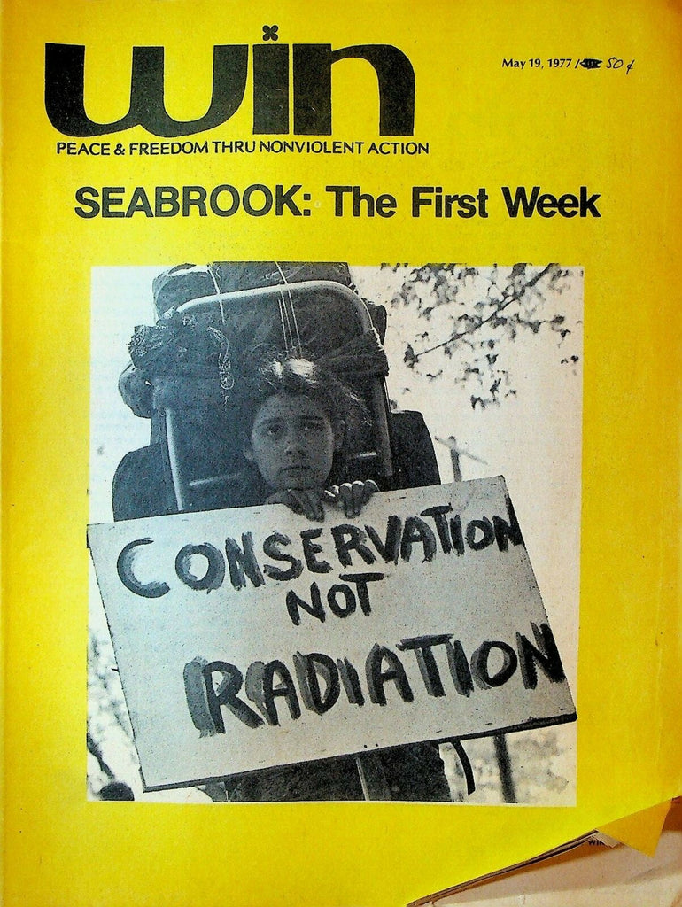 Win Magazine May 19 1977 Seabrook Somersworth Armory Peg Averill0