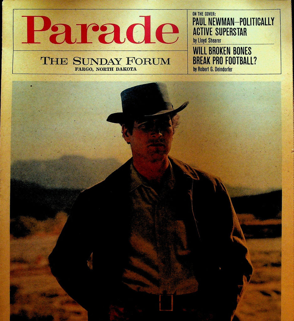 Parade Magazine January 5 1969 Paul Newman Stokely Carmichael Gale Sayers0