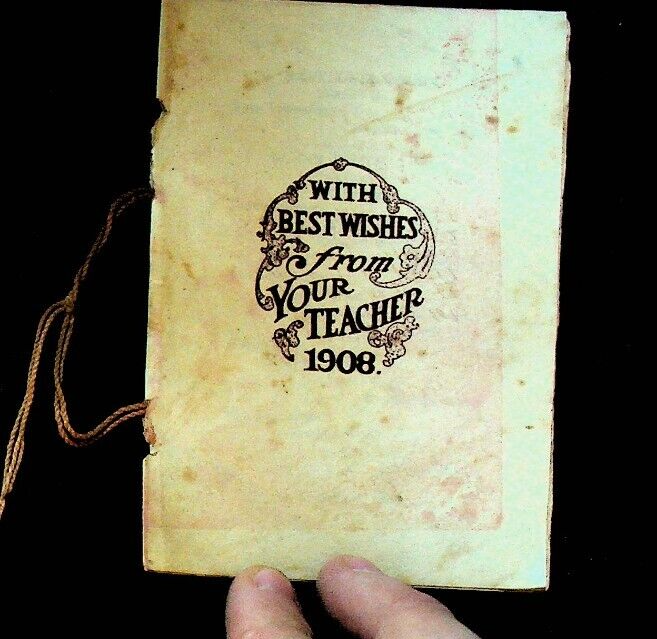 Macedonia School Tate Township Clermont County Ohio Student Booklet 1908