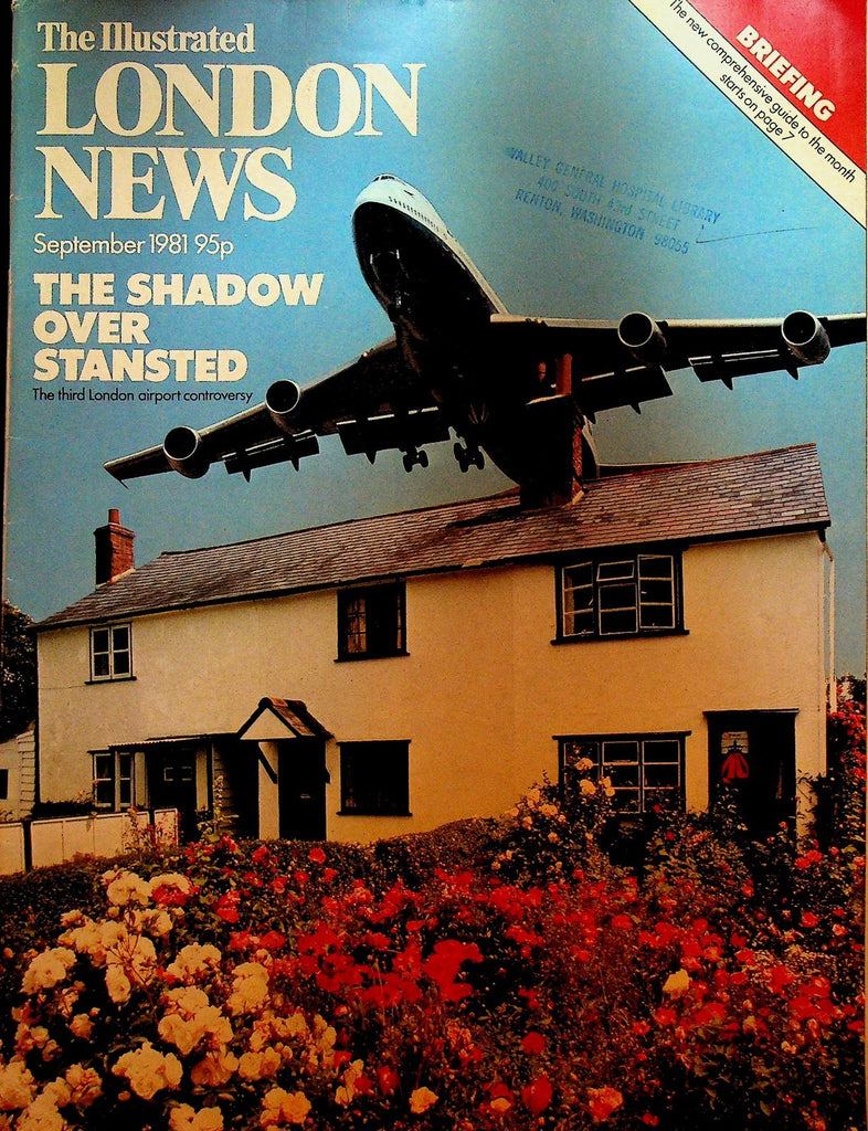 Illustrated London News September 1981 Berlin Wall Stansted Airport0
