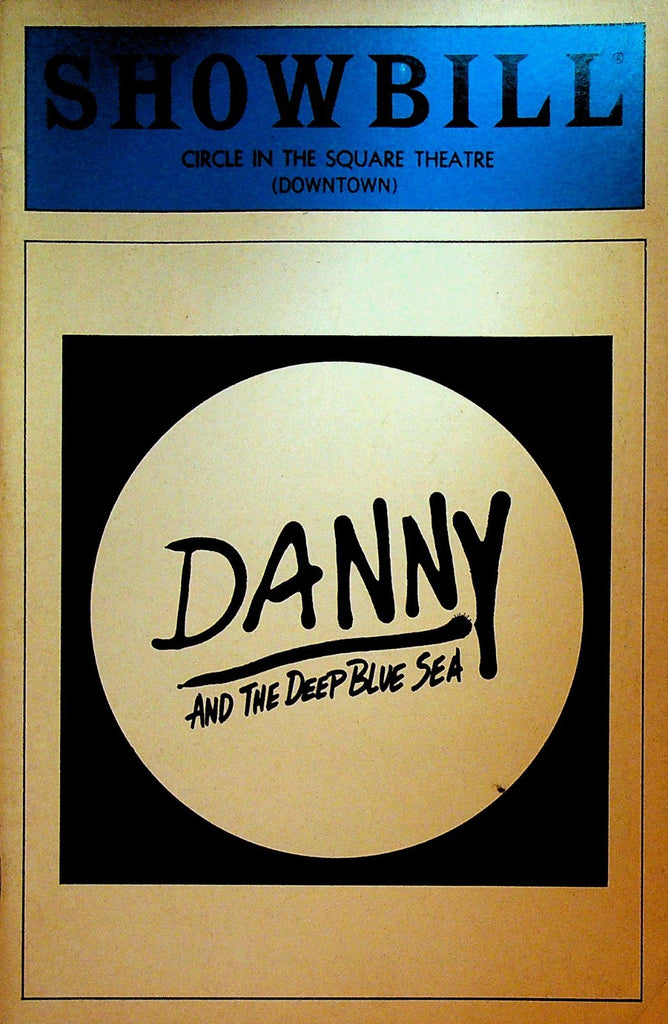 Danny and the Deep Blue Sea Showbill July 1984 June Stein John Turturro0